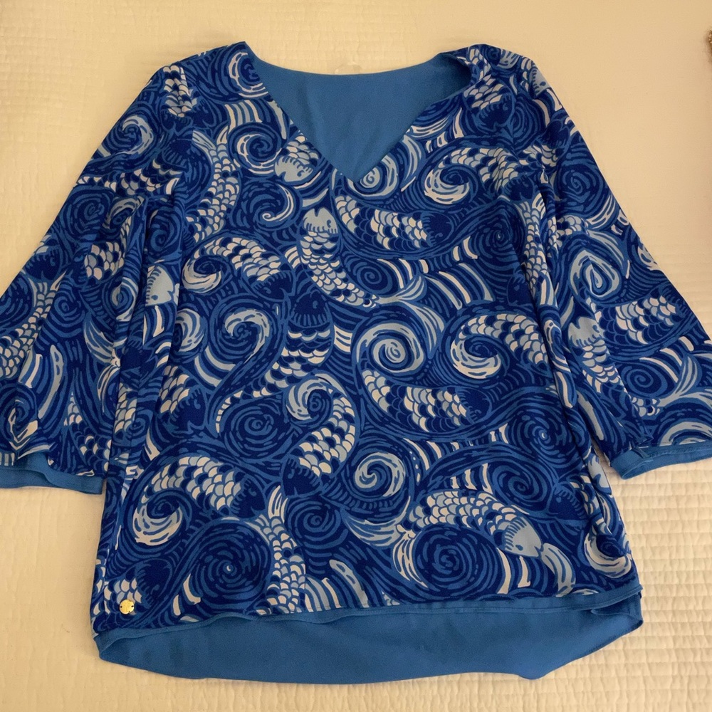 Lilly Pulitzer Reversible Blouse